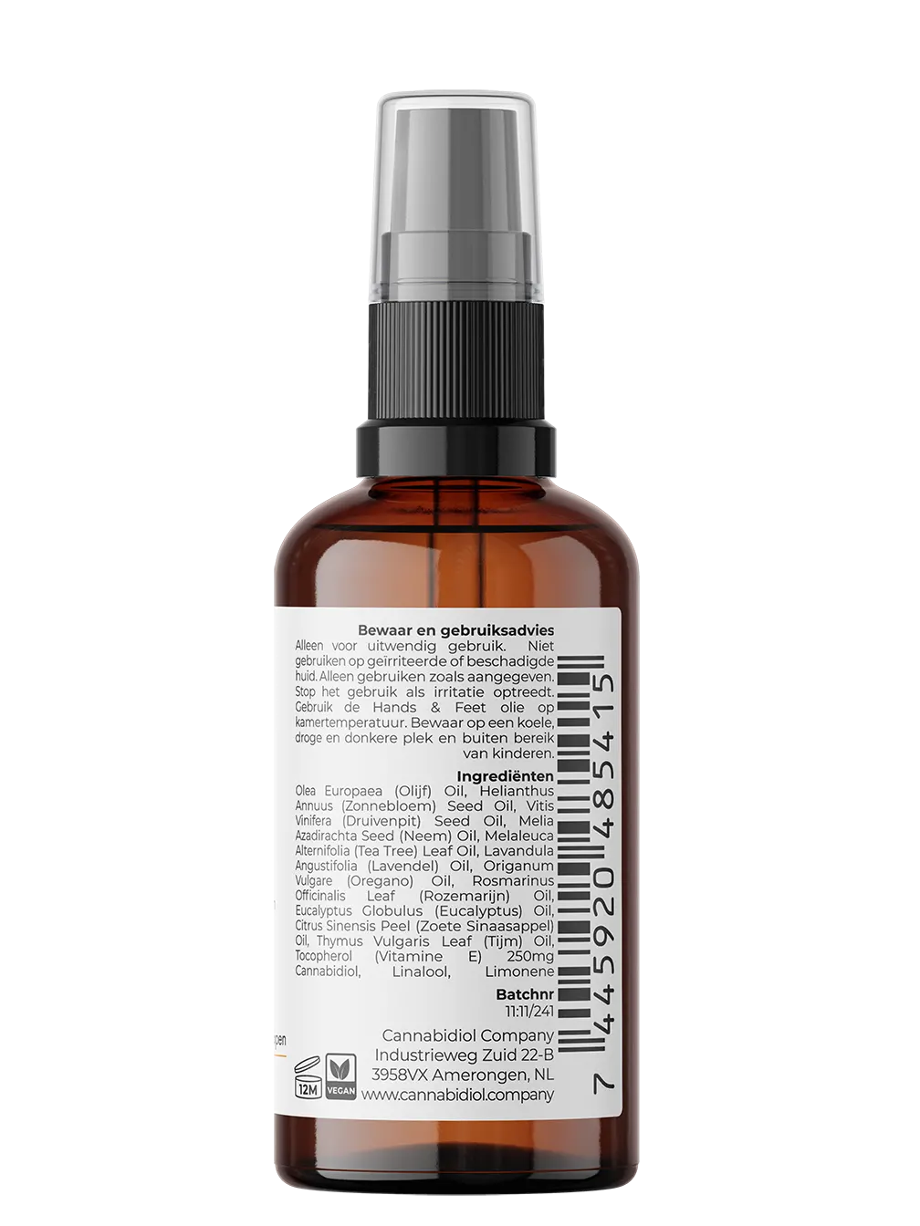 hand feet CBD Spray